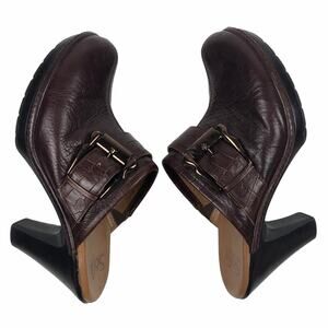 Sofft Brown heeled  Clogs 9 M